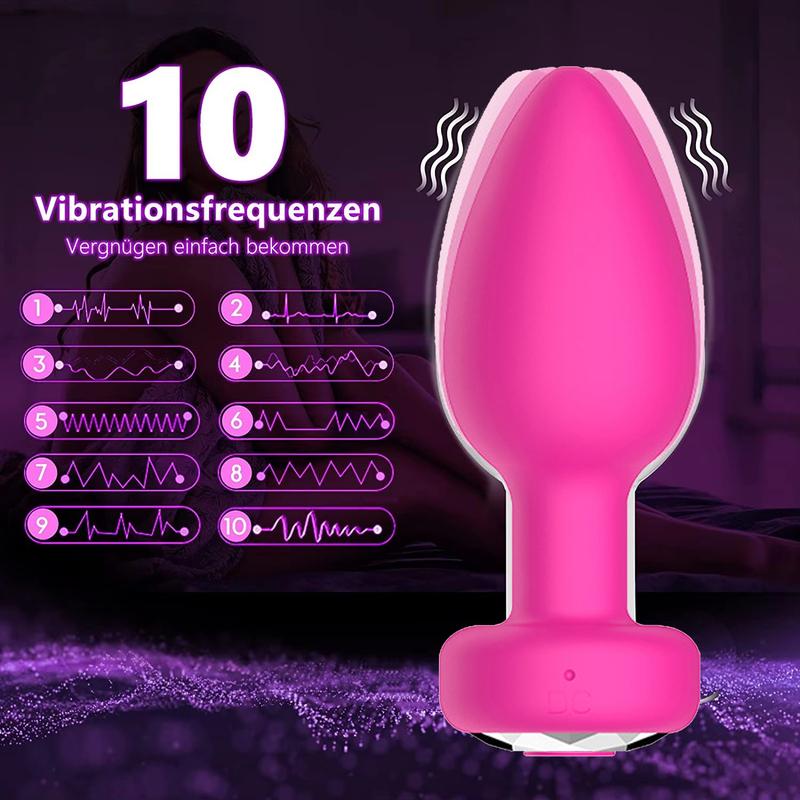 1 Stück Drahtlose Steuerung Analvibrator Buttplug Männer Prostata-Massagegerät Stimulator Weiblicher Masturbator Erwachsenen Sexspielzeug für Frauen Schwul