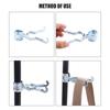 Placing Hook Canopy Pole Lamp Hanging Clip Outdoor Light Hanging Hook Tent Hook Clip Lamp Hanger