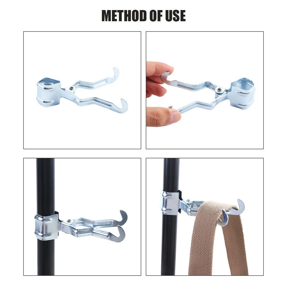 Placing Hook Canopy Pole Lamp Hanging Clip Outdoor Light Hanging Hook Tent Hook Clip Lamp Hanger