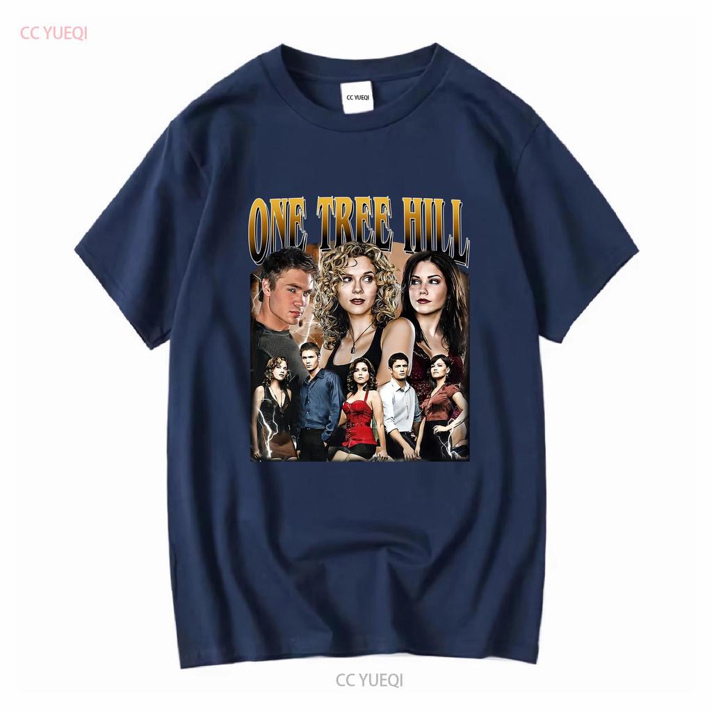 Limitiertes One Tree Hill Vintage T-Shirt für Damen und Herren, lang- oder kurzärmelig, Vintage-Waschung, atmungsaktiv, bequem, vielseitig