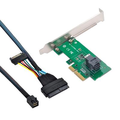 ChenYang auf 4X Adapter auf Kabel für Mainboard SSD Erweiterung SFF-8643 PCI-E SFF-8639 SFF-8643 U.2 SFF-8639