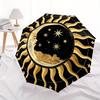1pc Celestial Harmony Automatic Folding Umbrella, 8-Rib Sturdy Canopy, Portable Travel Umbrella for Outdoor Use