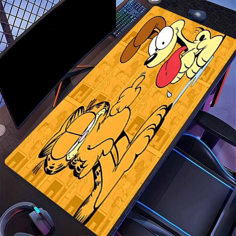 Garfield Print Mouse Pad, for Keyboard Pad Laptop PC Mat for Office Home Use, Desk Decor, Perfect Birthday Gift for Gamers