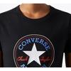 (WMNS) Converse Chuck Taylor All Star Round Neck Short Sleeve 'Black' Women's 10017759-A03