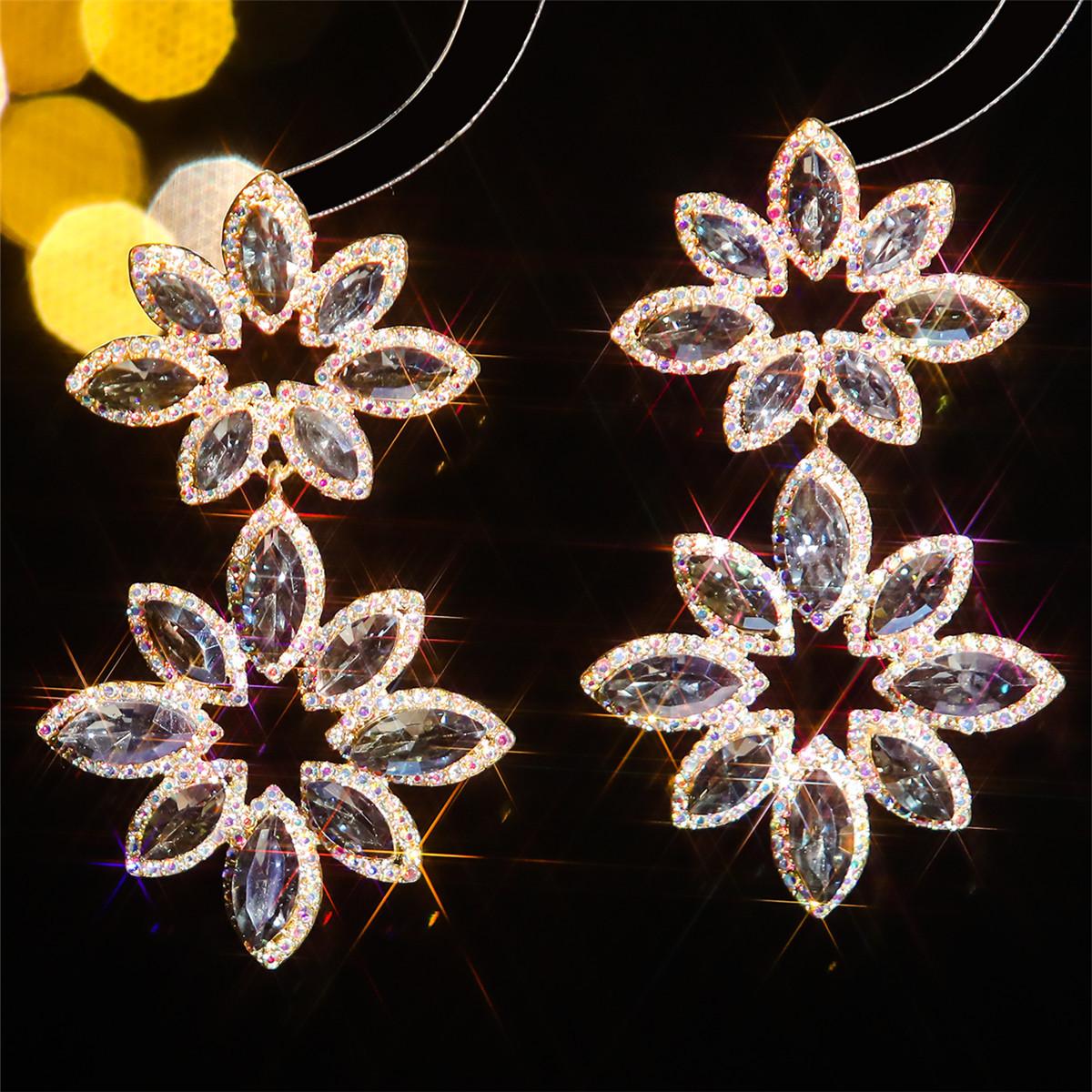 

Новые темпераментные супер блестящие цветные хрустальные длинные серьги модные и элегантные женские серьги