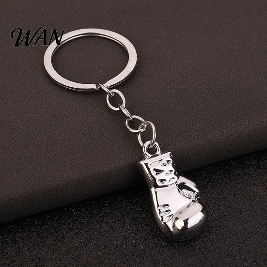 Boxing Glove Keychain Gloves Keychain, Mini Cute Sports Key Chain, Sport Retro Holder Ring Pendant, Bag Backpack Decor for Men Women Party Gifts
