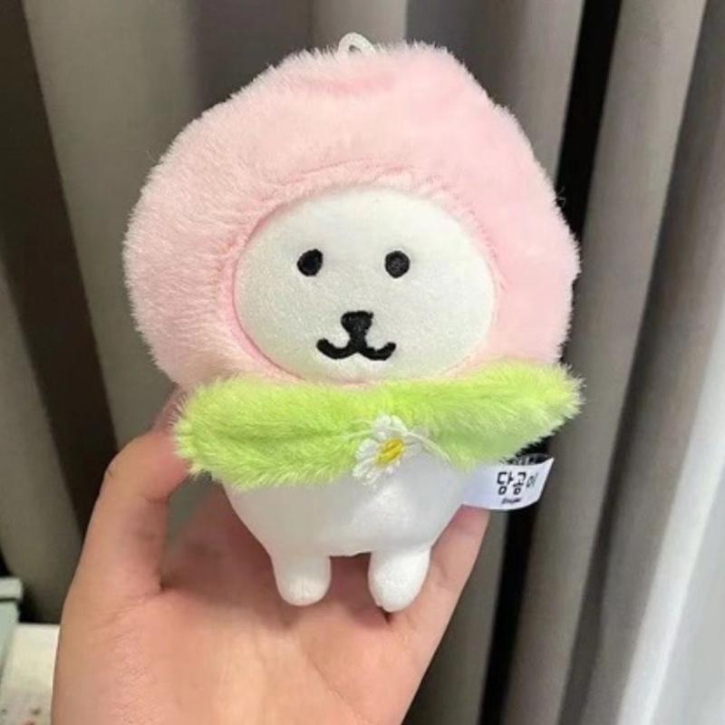 Kawai Relaxed Bear Headgear 10Cm Cotton Doll Clothes Change Cute Cartoon Outfit Doll Accessories