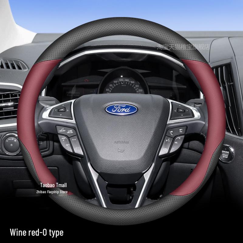 2025 Ford Mondeo Steering Wheel Cover for All-Season Interior Protection (Explorer, EVOS, Escape)
