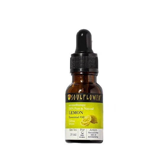 Lemon Essential Oil (15 Ml), Lemon Essential Oil, Soulflower