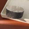 Exquisite Diamond-Inlaid Multi-Layer Elastic Bracelet: Elegant, Fashionable Hand Jewelry
