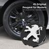 4Pcs Original Car Wheel Center Hub Cap Cover For Peugeot 408 4008 308 3008 Rifter 5008 508 2008 208 301 RCZ 407 108 608 107 206