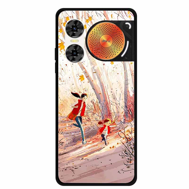 Per ZTE Nubia Music 2 Custodia Animali Morbido TPU Silicone Cover Posteriore Custodie per Nubia Music 2 Tappo Protettivo Capa Nubia Music 2 Cool Coque