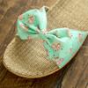 Women Slippers Spring Summer Home Shoes Women Casual Bow-knot Flip Flops Soft Breathable Slides Beach Sandals Female