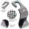 2Pcs Car Seat Back Hook Bling Diamond Hanger Backseat Auto Back Universal Headrest  Storage Holder Car Interior Accessories