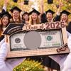 Class of 2026 Graduation Money Holder Wooden Graduation Cash Envelope Box for High School Senior College University Graduates Student Gifts