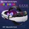 With 10000mAh Battery Comfort Head Strap for Meta Quest 3/Quest 3S Replacement of Elite Strap Enhanced Playtime and Support