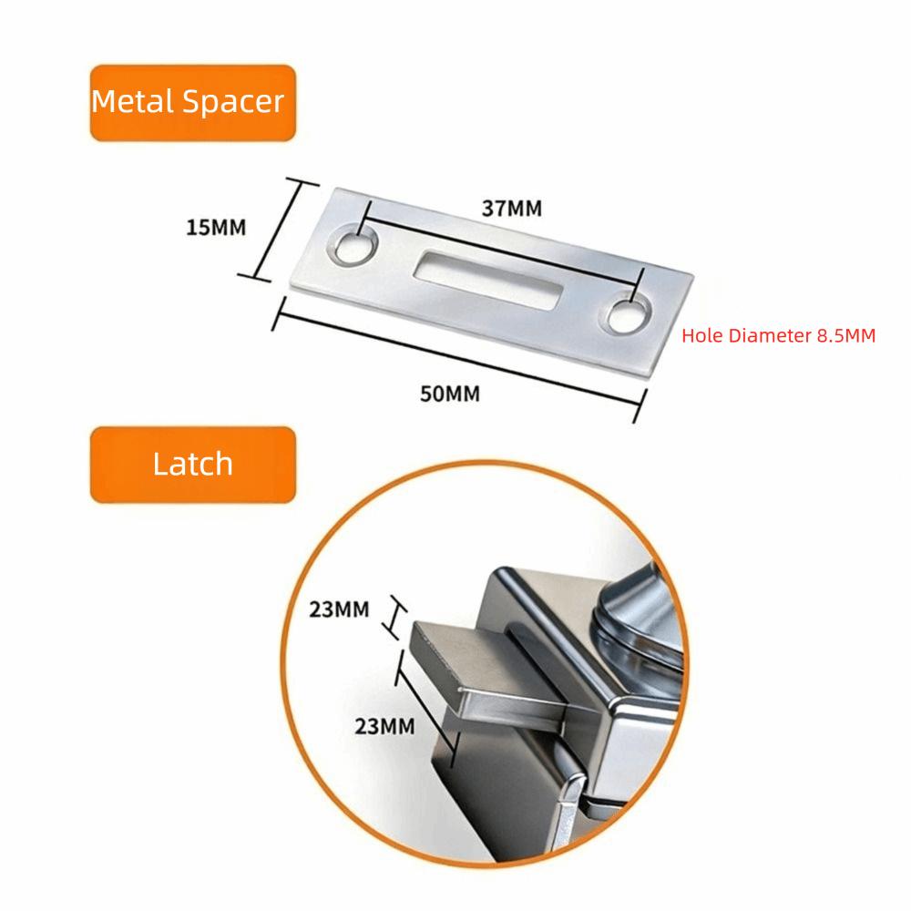 Zamek Szafkowy ze Stopów Cynku i Szkła Odporny na Korozję Bezotworowy Zamek Drzwi Szafki Łatwy w Montażu Wysoka Wytrzymałość