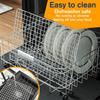 1/2PCS Cooling Racks for Cooking and Baking Heavy Duty 304Stainless Steel Wire Rack Baking Grilling Roasting OvenDishwasher Safe