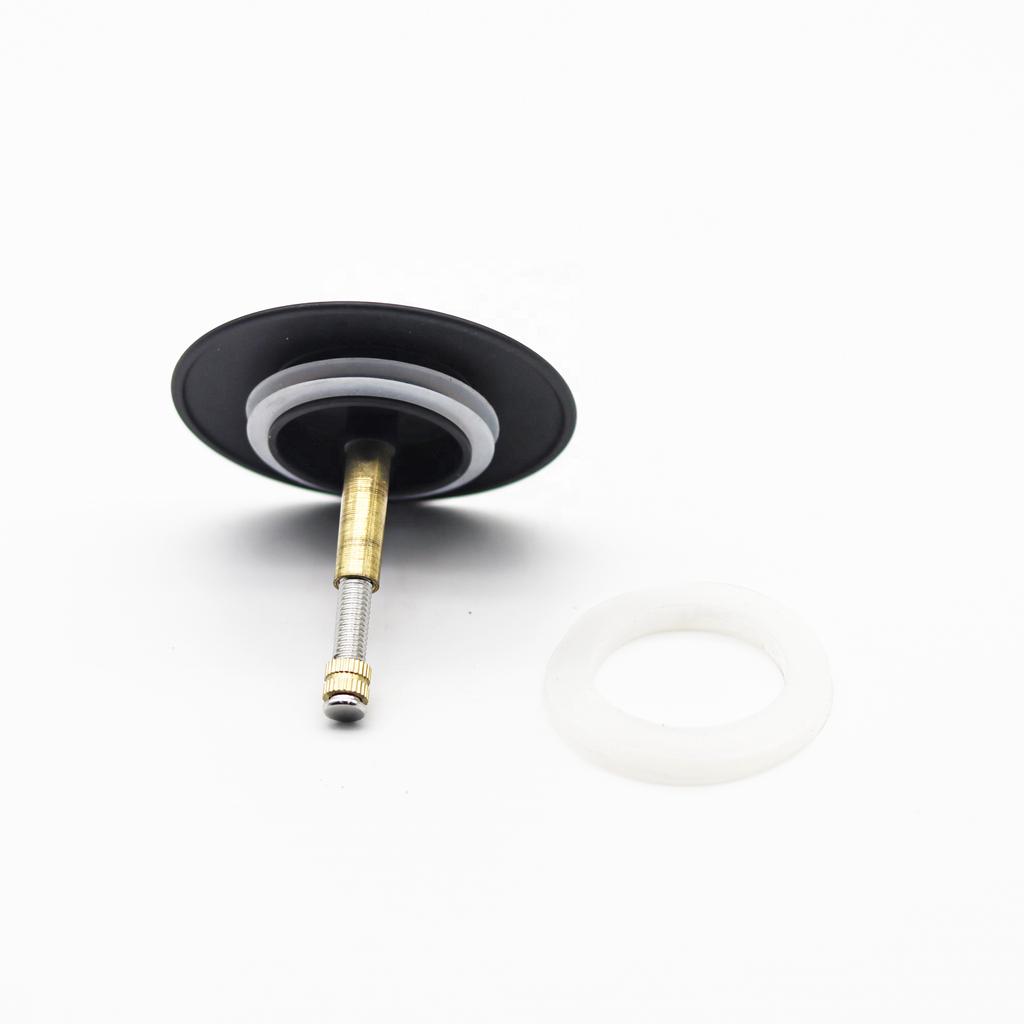 Brass Basin Drain Stopper Pop-up Sink Strainer Waste Plug with Chrome Finish for Bathtub & Floor Application