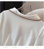 Plus Size Women's Summer Lapel Top Slimming Short Sleeve T-Shirt Cardigan
