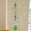 3D Tailwinds Rotating Crystals Ball Suncatchers Rotating Stabilizers Hangings Decorations for Window Tree Wall Indoor Outdoor