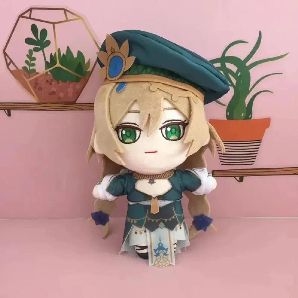 Citlali Plush Doll Genshin Impact Game Scaramouche Furina Wriothesley Neuvillette Baizhu Stuffed Toy Soft Figurine Birthday Gift