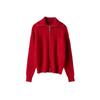 Thickened Cashmere Sweater: 2024 Autumn/Winter Women's Knit Cardigan - Korean Style Warm, Loose, Slimming Outerwear with Lapel and Zipper.