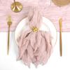 Soft Cotton Napkin Reusable Placemats Party Supply Gauze Napkin  Home