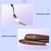 Stainless Steel Mixing Spatula Paving Rolling Smoothing Flexible Blade Artistic Tool Kit