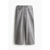H M Super Baggy Jeans deniM Grey