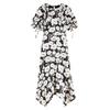 Ted Baker Womens/Ladies Abriee Poppy Floral Puff Sleeve Midi Dress