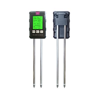Soil Moisture Meter 6-in-1 Soil Ph Meter Moisture/Fertility/pH/Temperature/Humidity/Light 90-Degree