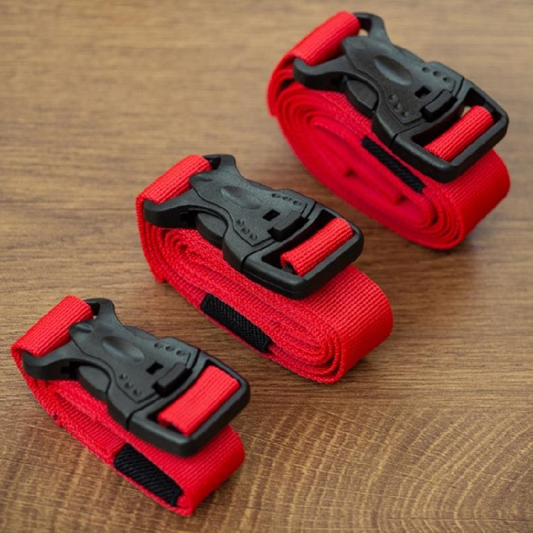 2Pcs Adjustable Cargo Tie Down Luggages Lashes Belt Strap Nylons Buckle Strap