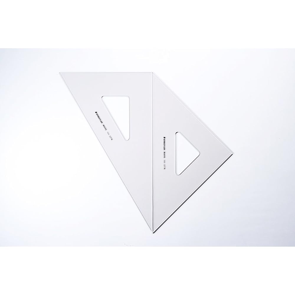 STAEDTLER (STAEDTLER) Ruler, Triangular Ruler, Drafting Set, Ink, Edge, Mars, 564 32 TN