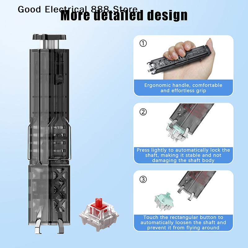 Estrattore di Keycap Meccanico Multifunzione 2 in 1 Estrattore Universale per Stem di Keycap Estrattore di Tasti Accessori per Tastiere
