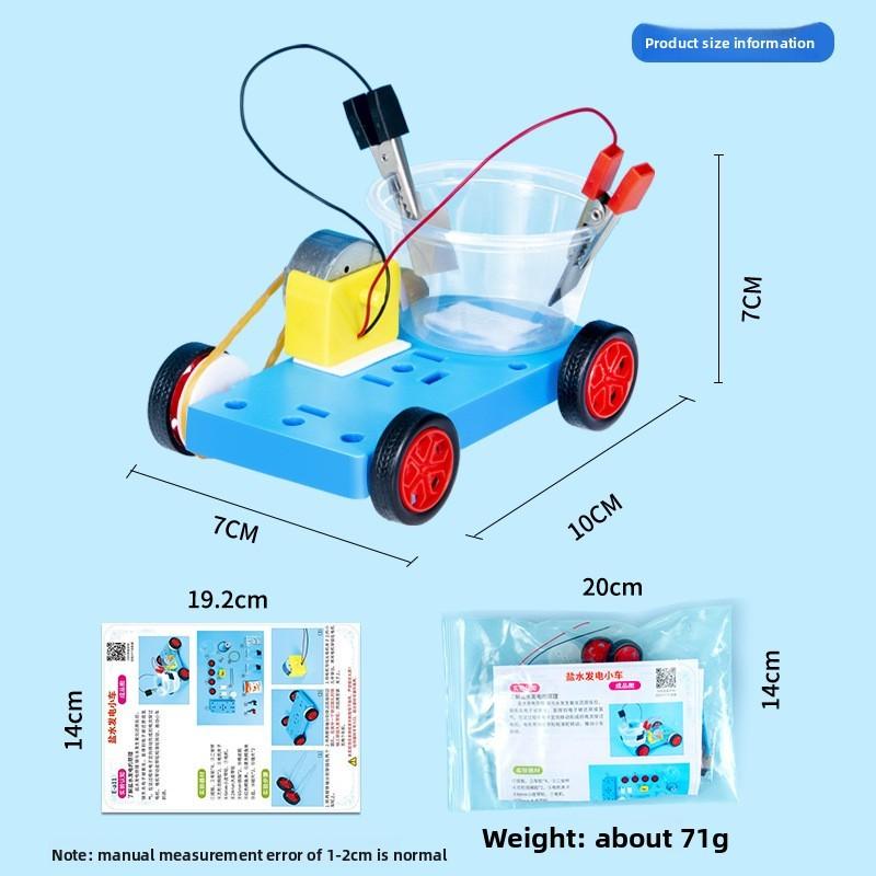 Simulated Saltwater Power Generation Car Experimental Material Set For Creative Physics Experiments