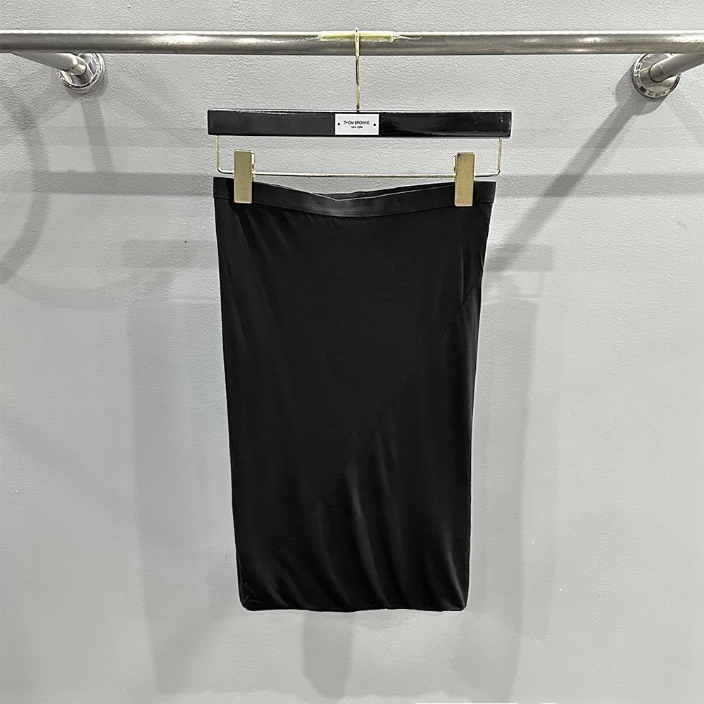 

SUBHUMAN Women s Elastic Dark Knit Slim Short Skirt - Versatile Spring/Summer 2024 Collection Large чёрный