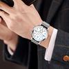 Orologi di lusso Orologio al quarzo Orologio con cinturino casual con quadrante in acciaio inossidabile 