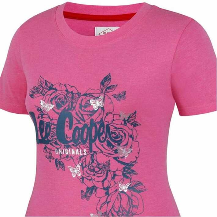 Lee Cooper CL Pink Women's T-Shirt, Size XL