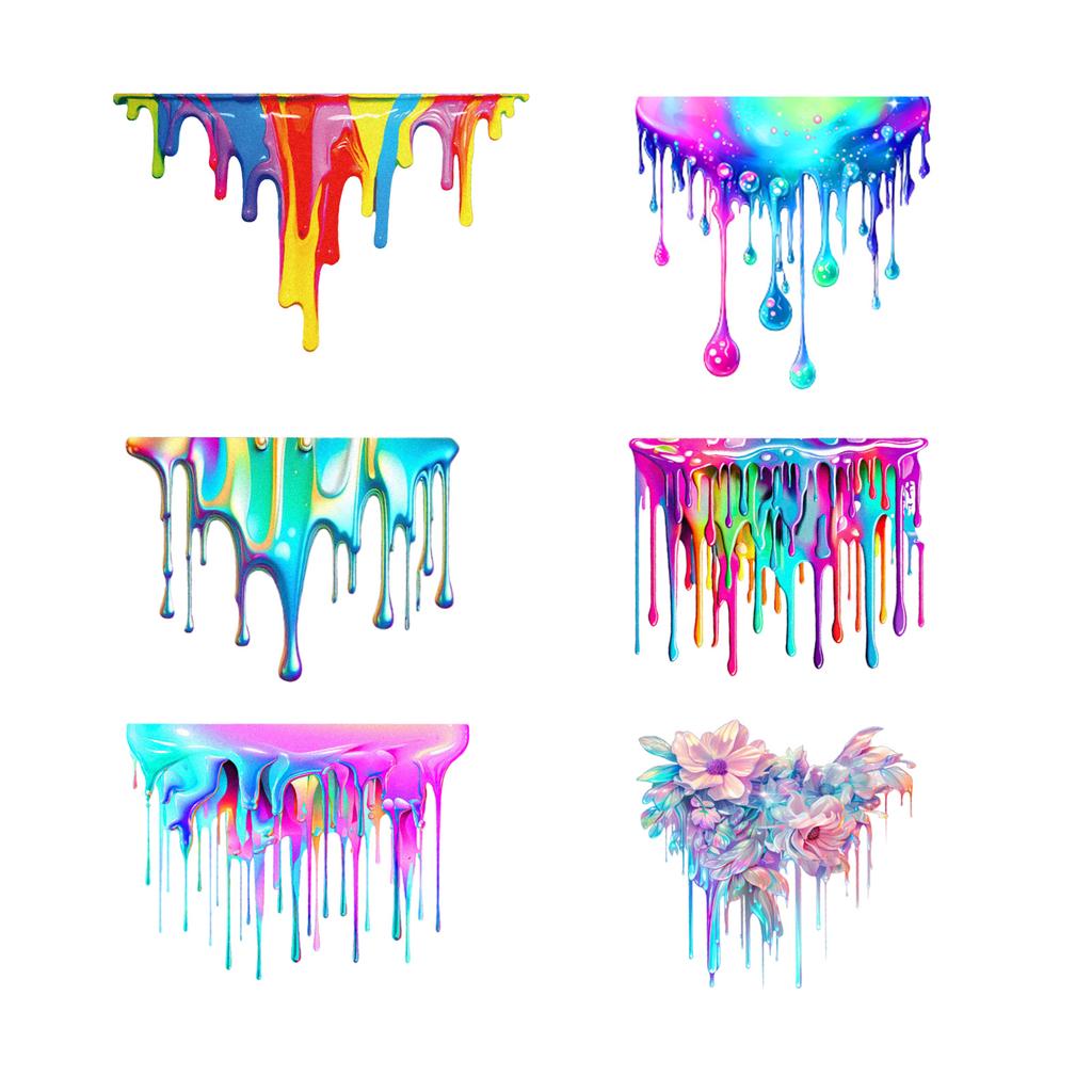 personalizes Fluid Paint Car Sticker Colorful Fluid Auto Sticker excellent for Auto Enthusiasts Seeking Distinctive Style
