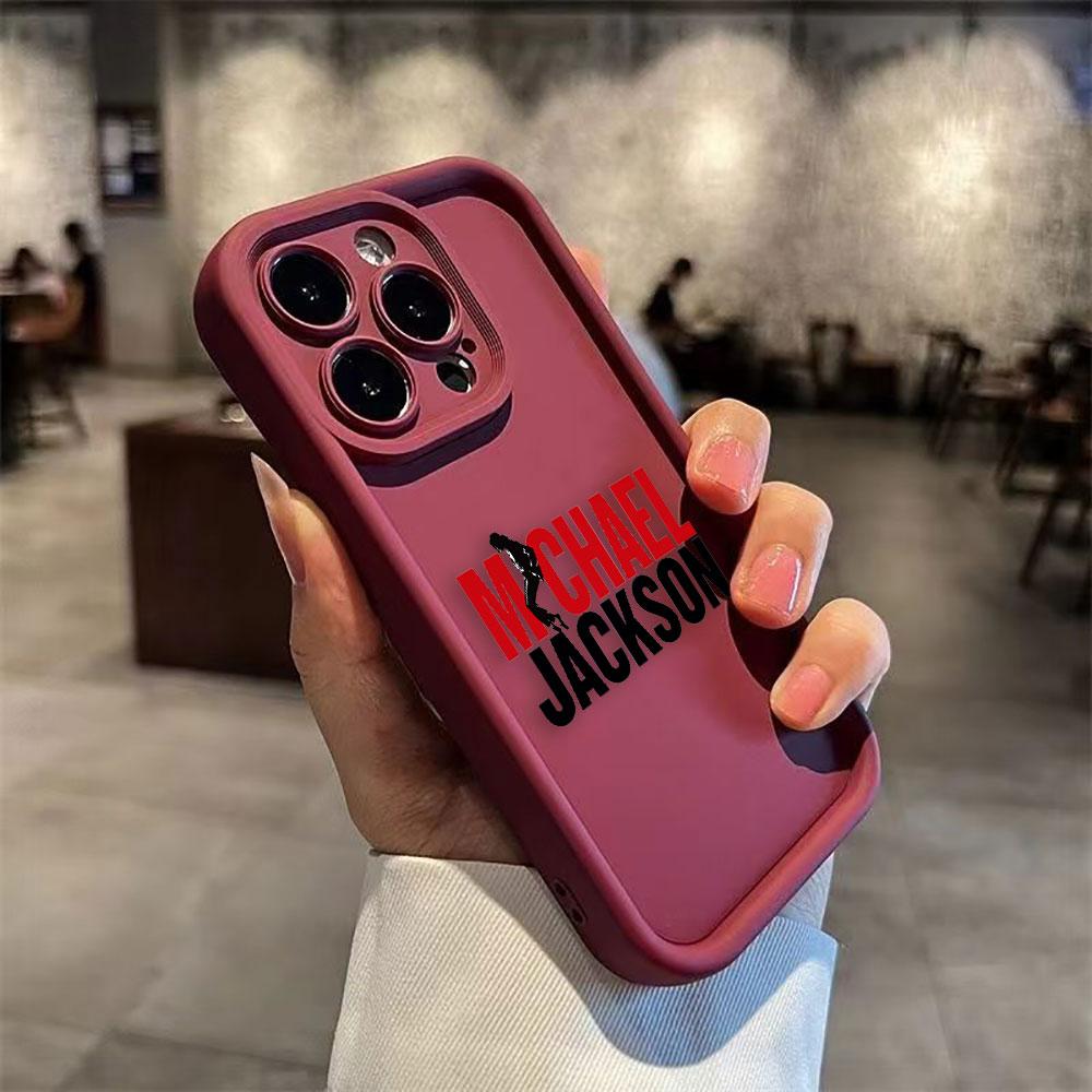 Sänger M-Michael J-Jackson Handyhülle Für iPhone Apple 17 AIR 16 16E 11 12 13 14 15 XR Plus Pro Max DIY Hülle Stoßfeste Abdeckung