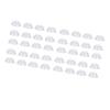 20Pcs Fillable Clear Plastic Ball Wedding Christmas Decoration Ornaments (5cm)