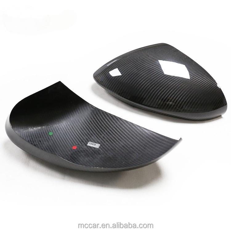 High Quality Carbon Fiber Car Rearview Mirror Cover for Alfa Romeo Stelvio Dry Carbon Mirror Cover