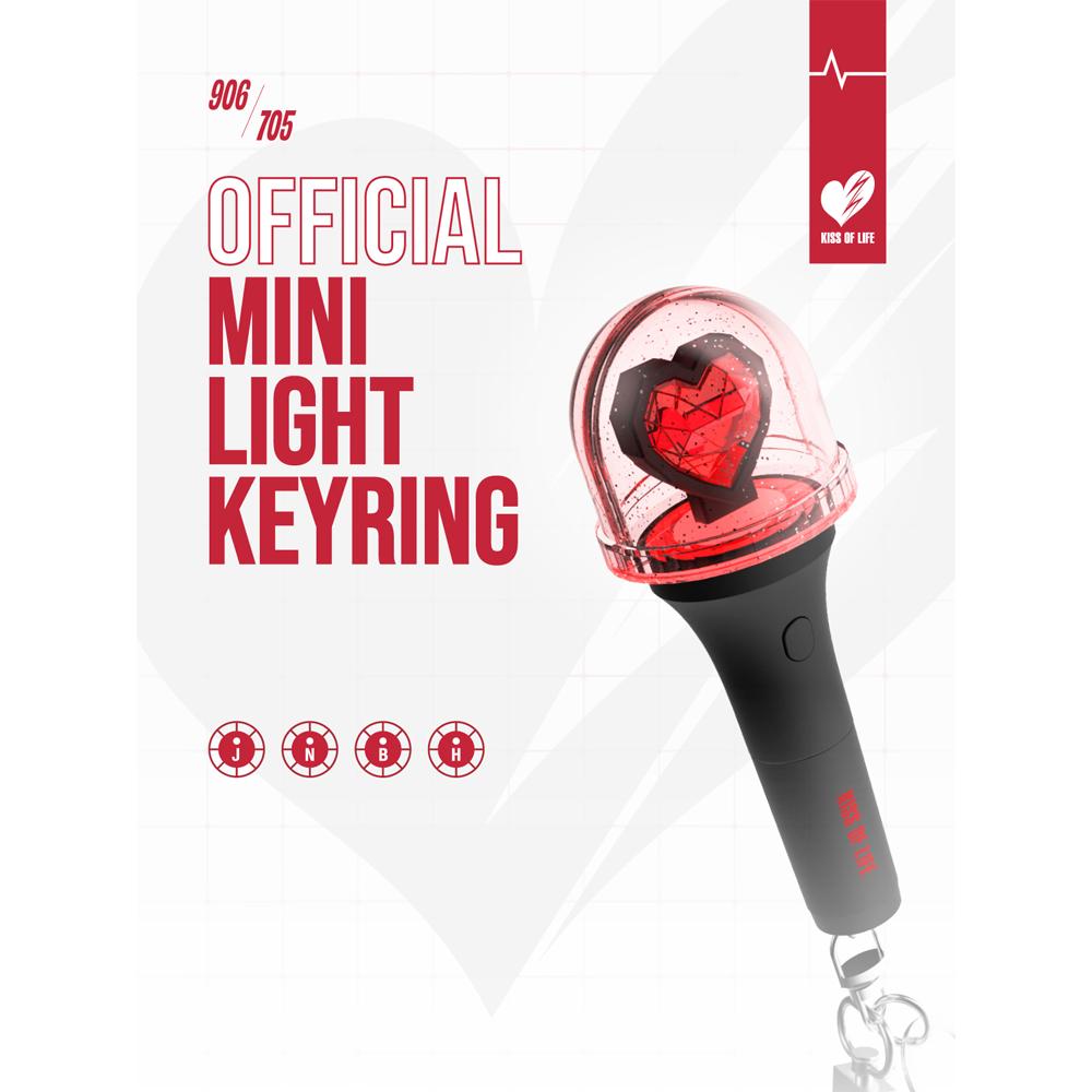 KISS OF LIFE - Official Mini Light Keyring