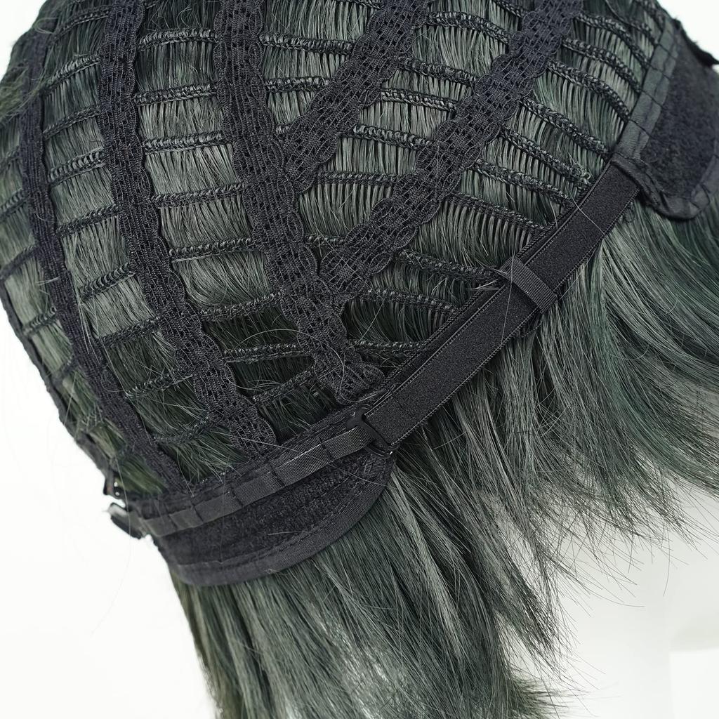 Blue Locks Rin Itoshi Wig, Cosplay Wig, High Temperature Resistant, School Festival Wig with Net (Rin Itoshi Wig)