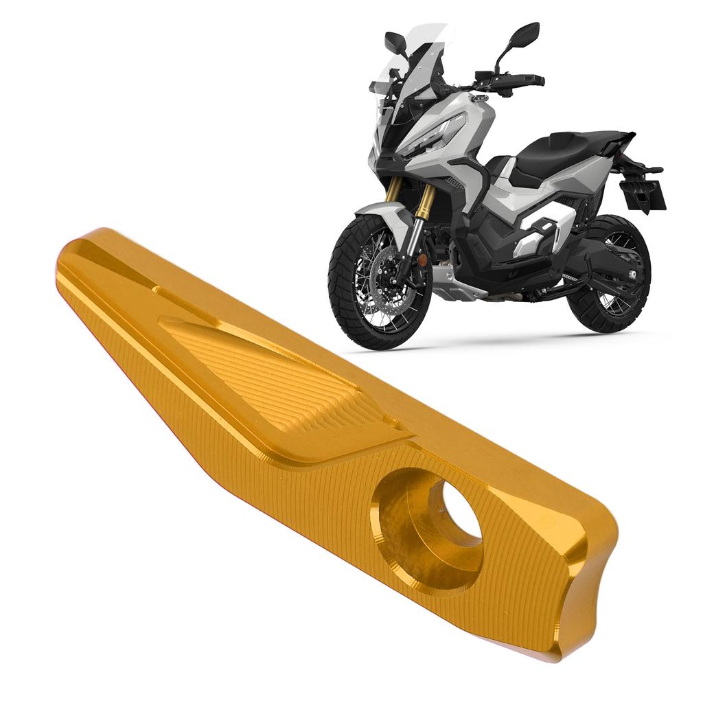 Motorcycle ABS Sensor Cover Aluminum Alloy Enhanced Decoration Front Brake ABS Protection Cover Replacement for ADV160 ADV150 Gold