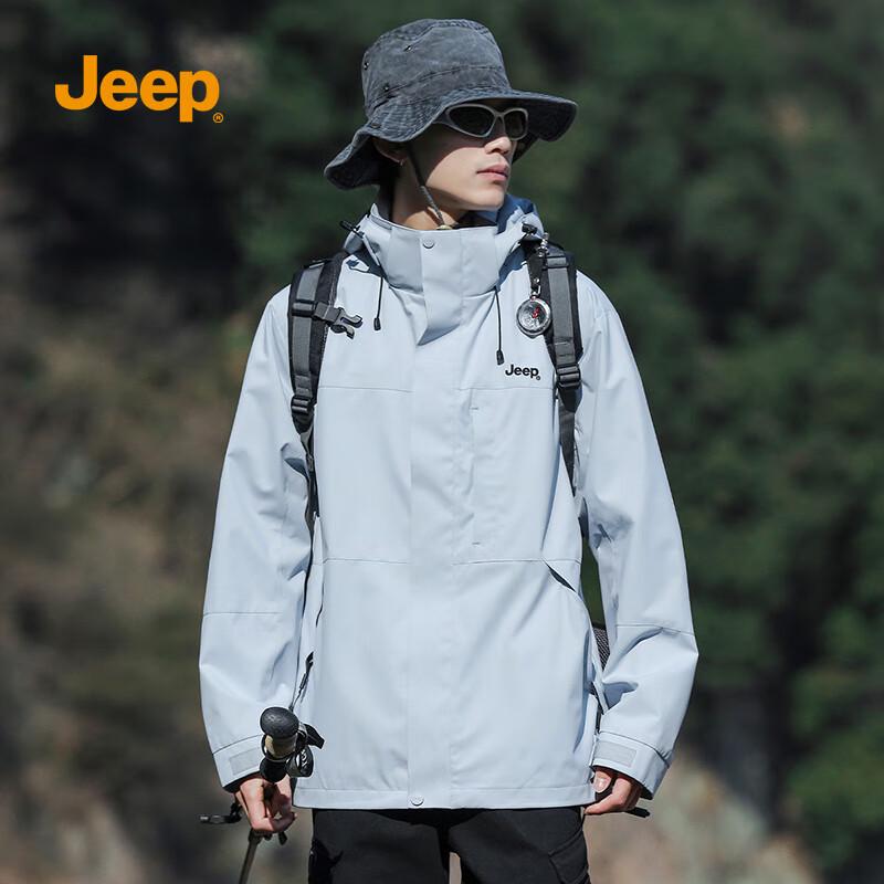JEEP Unisex 2025 Spring/Summer Casual Windbreaker Jacket