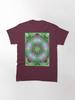 Pentangle Pastel Shades Multicolored Kaleidoscope Pentangle Pattern 5 Classic T-Shirt