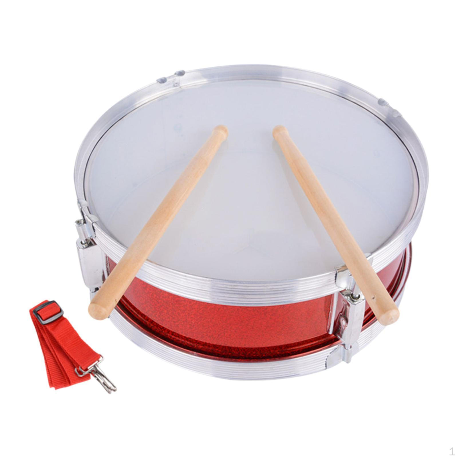 

8 Snare Drum Drumsticks with Gloves Professional Musical Instruments Music Drums for Children Boys