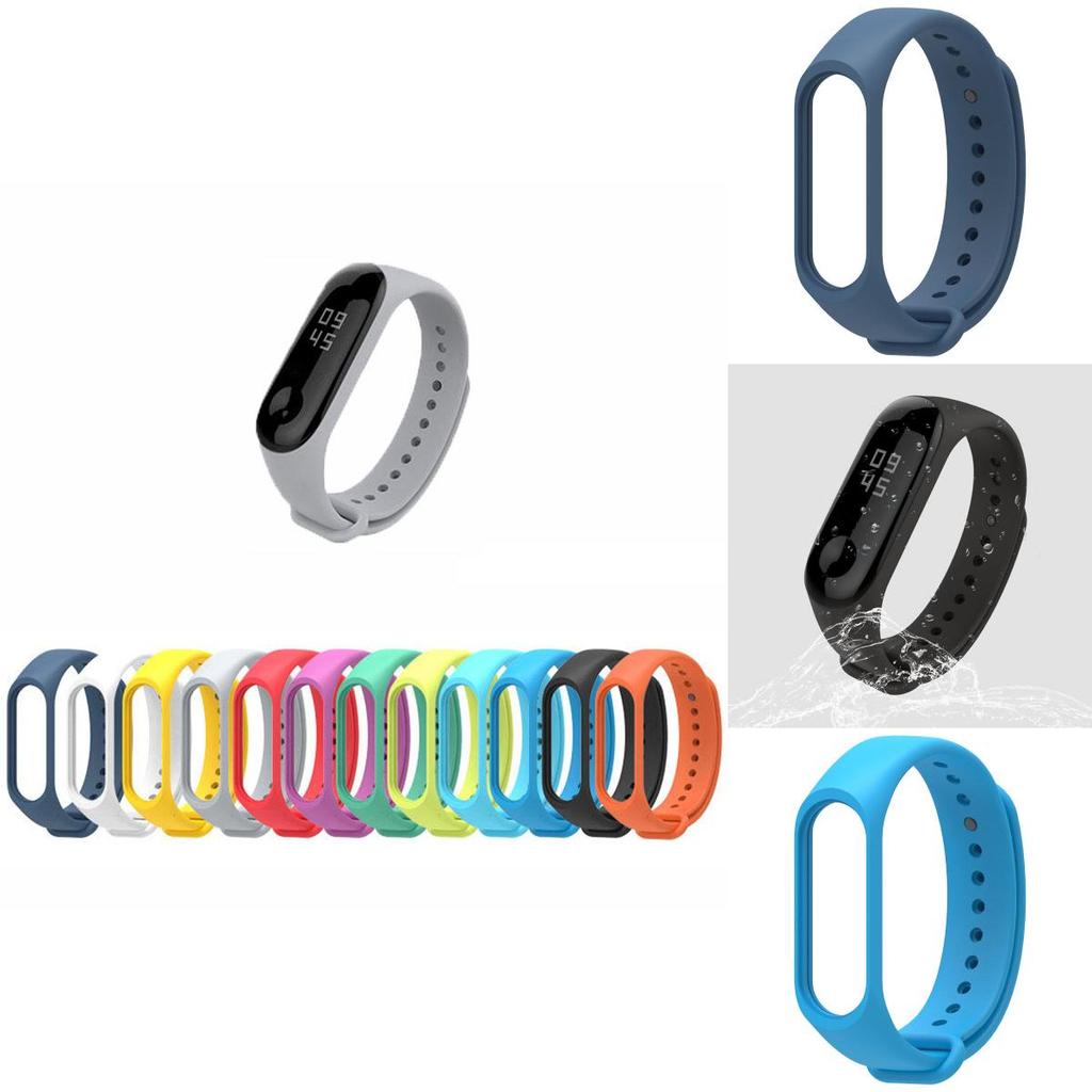 Premium Quality Xiaomi Mi Band 3 Soft Replace Wrist Band With Adjustable Length